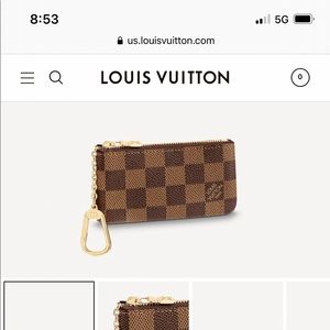 AUTHENTIC LOUIS VUITTON KEY POUCH WALLET